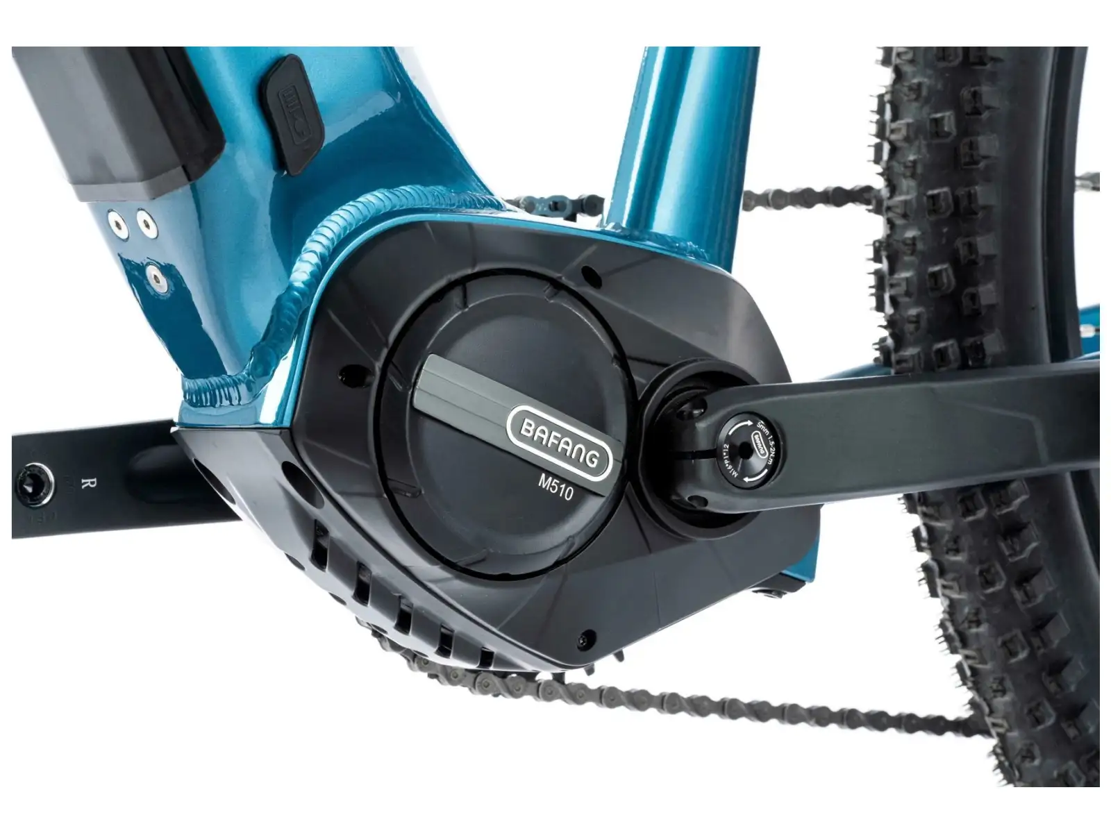 Apache Hupahu MX3 510 655 Wh rower elektryczny górski zielononiebieski