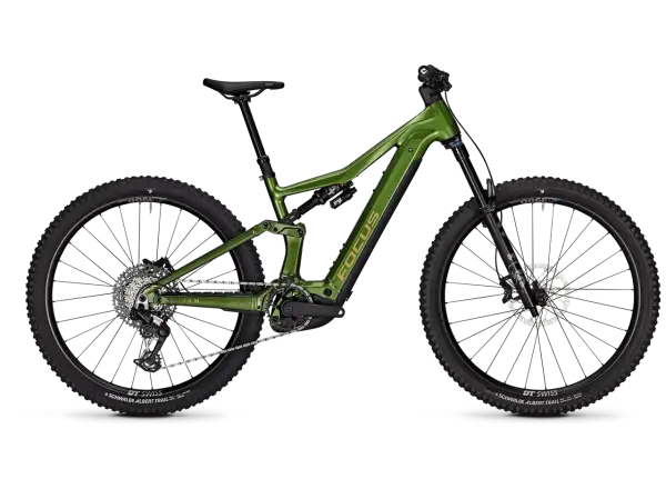 Focus JAM 9 800Wh w pełni amortyzowany rower elektryczny Sprucegreen / Mossgreen