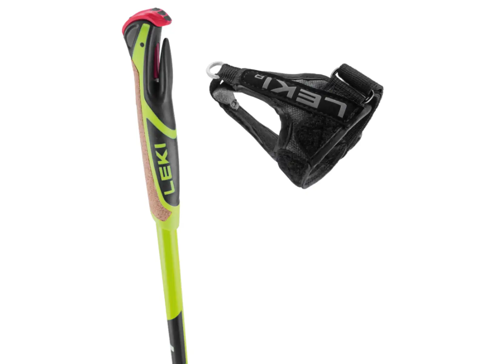 Leki CC 450 Poles kijki biegowe Neon yellow/Black/White