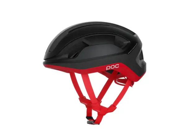 POC Omne Lite kask Uranium Black/Prismane Red Matt