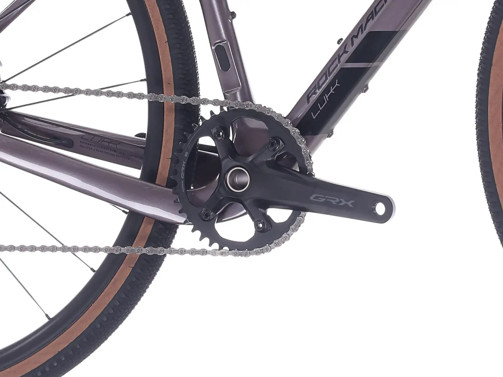 Rock Machine Lukk Cr 70 gravel rower Gloss Purple Garnet