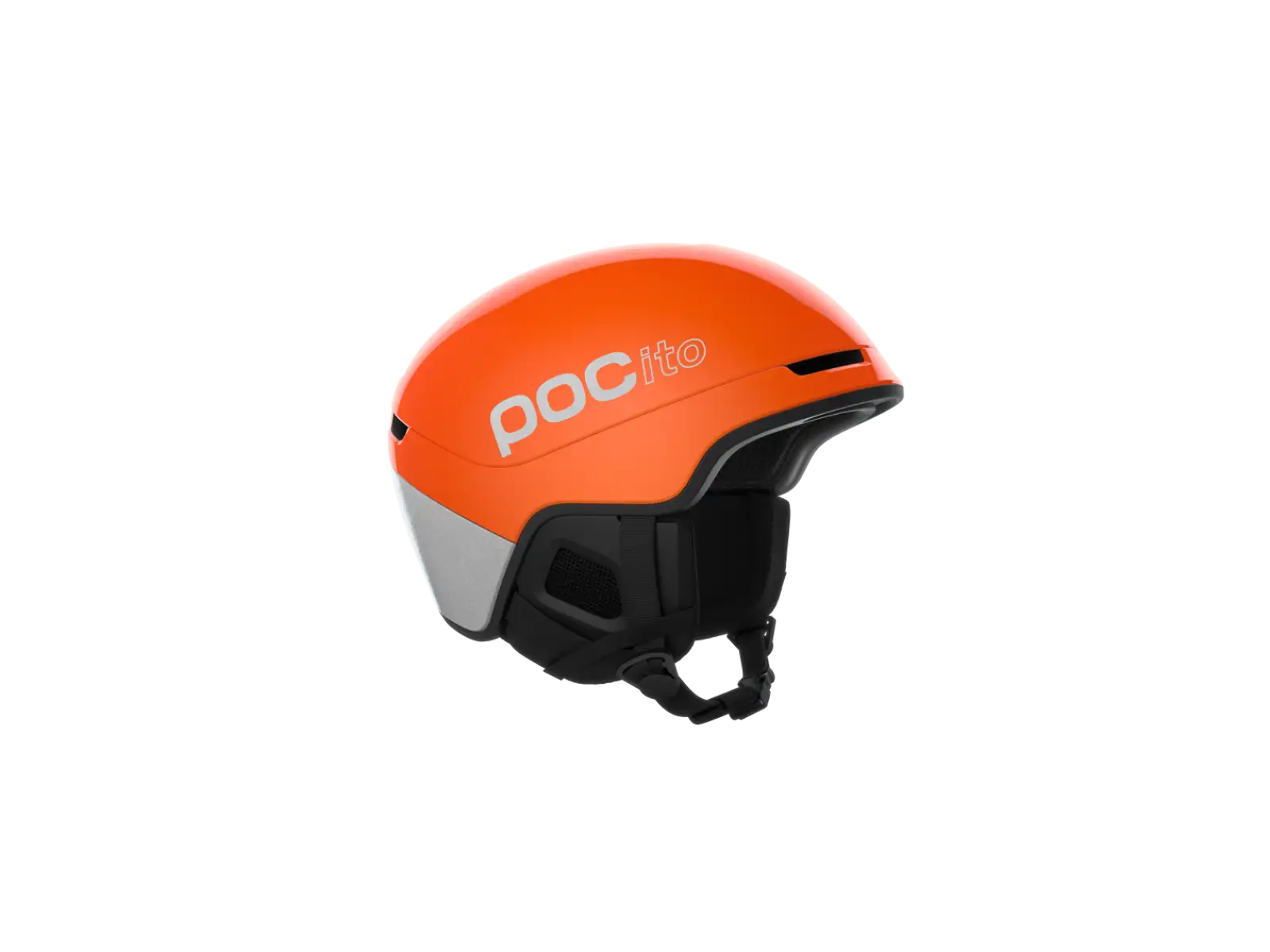 POC POCito Obex dziecięcy kask narciarski Fluorescent Orange