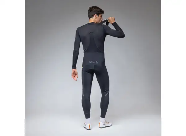 Alé R-EV1 Thermo Shield męskie zimowe spodnie rowerowe Black
