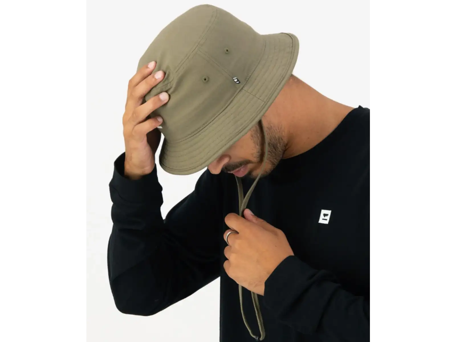Mons Royale Ridgeline Bucket Hat kapelusz Olive