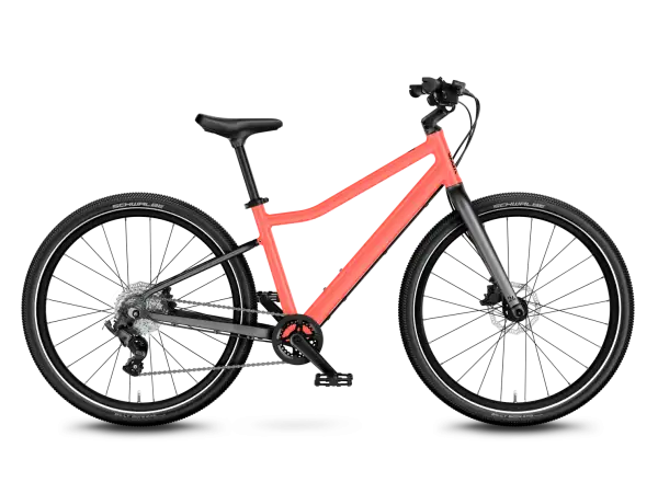 Woom 5 Explore rower dziecięcy 24" Neon Coral