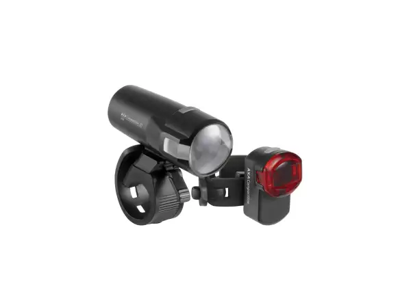 AXA Compactline 20 USB zestaw przednie + tylne światło