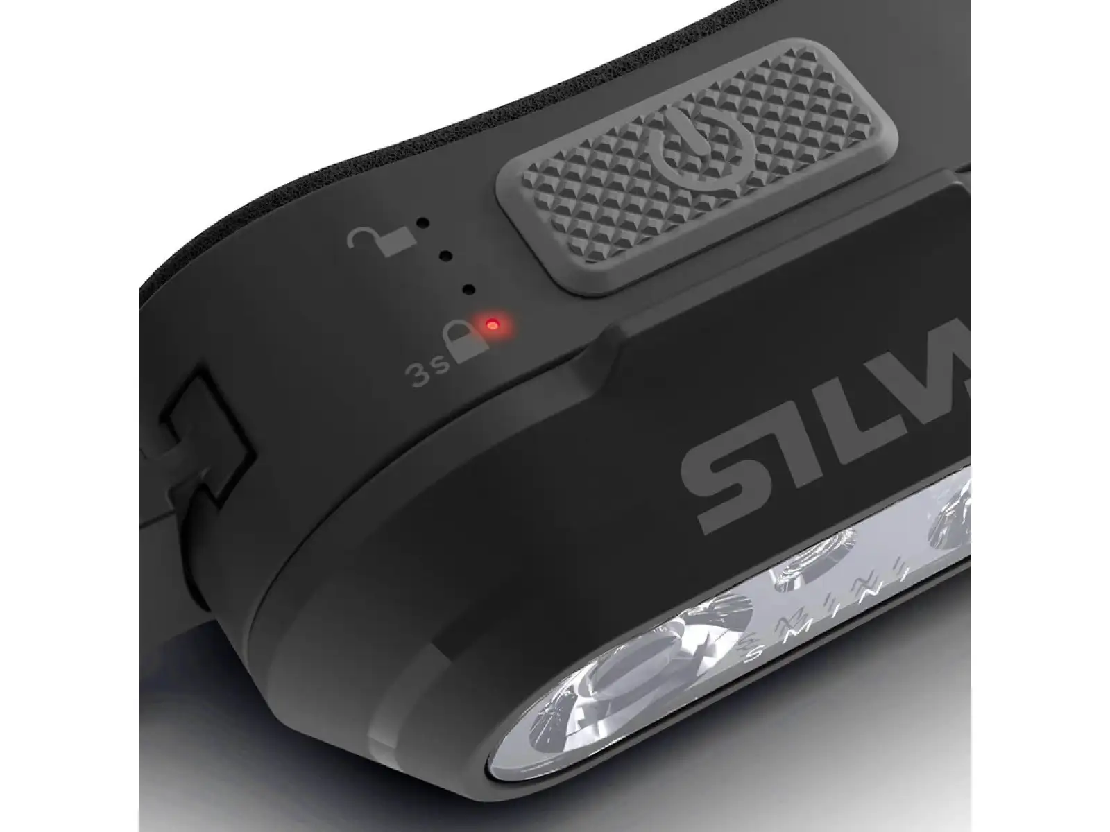 Silva Smini Fly latarka czołowa Black