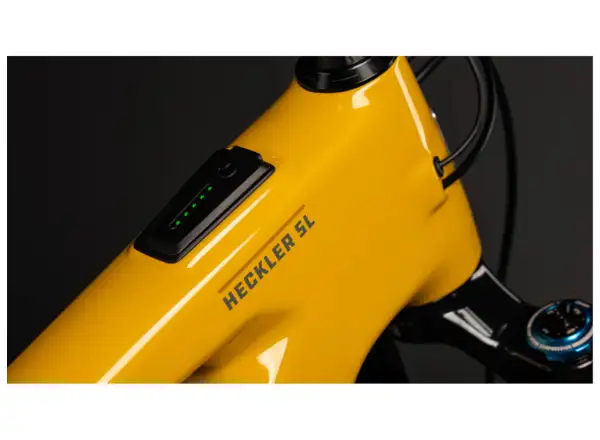 Santa Cruz Heckler SL 1 CC MX X0 AXS RSV rower elektryczny ful Gloss Mustard