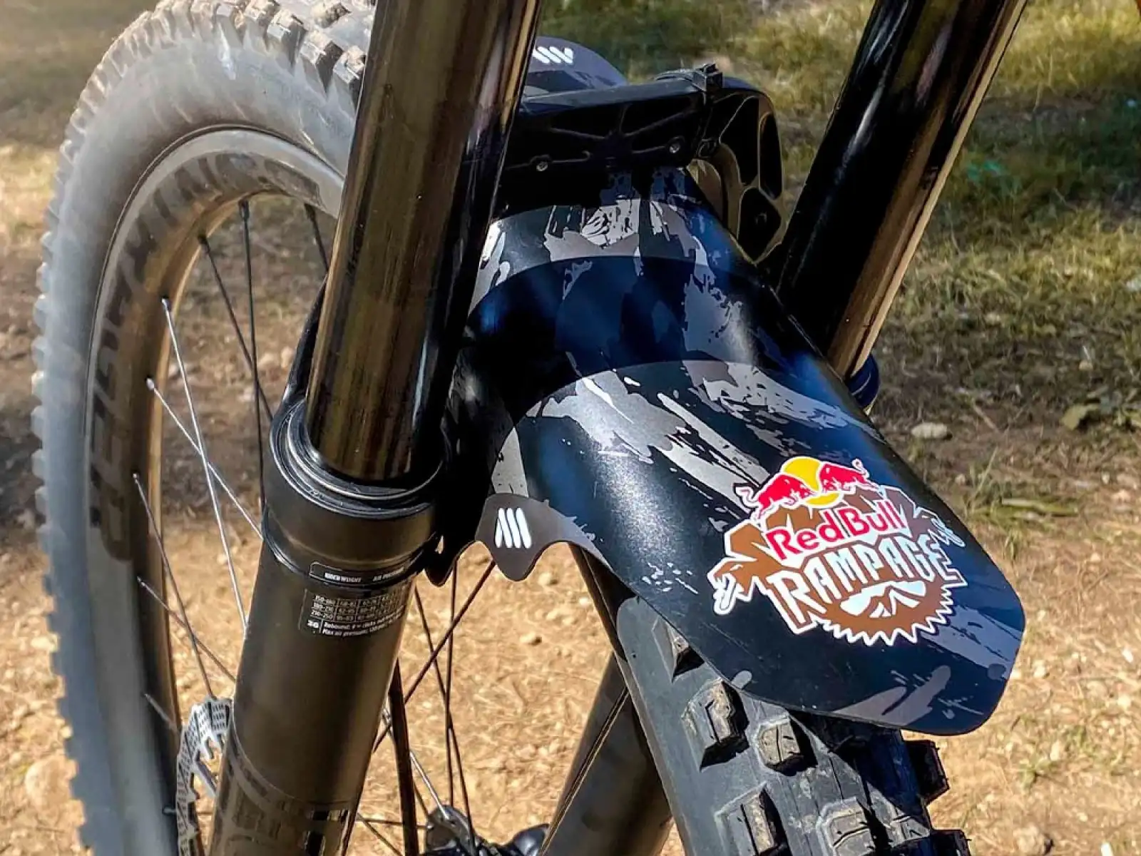 All Mountain Style przedni błotnik Redbull Rampage Grey