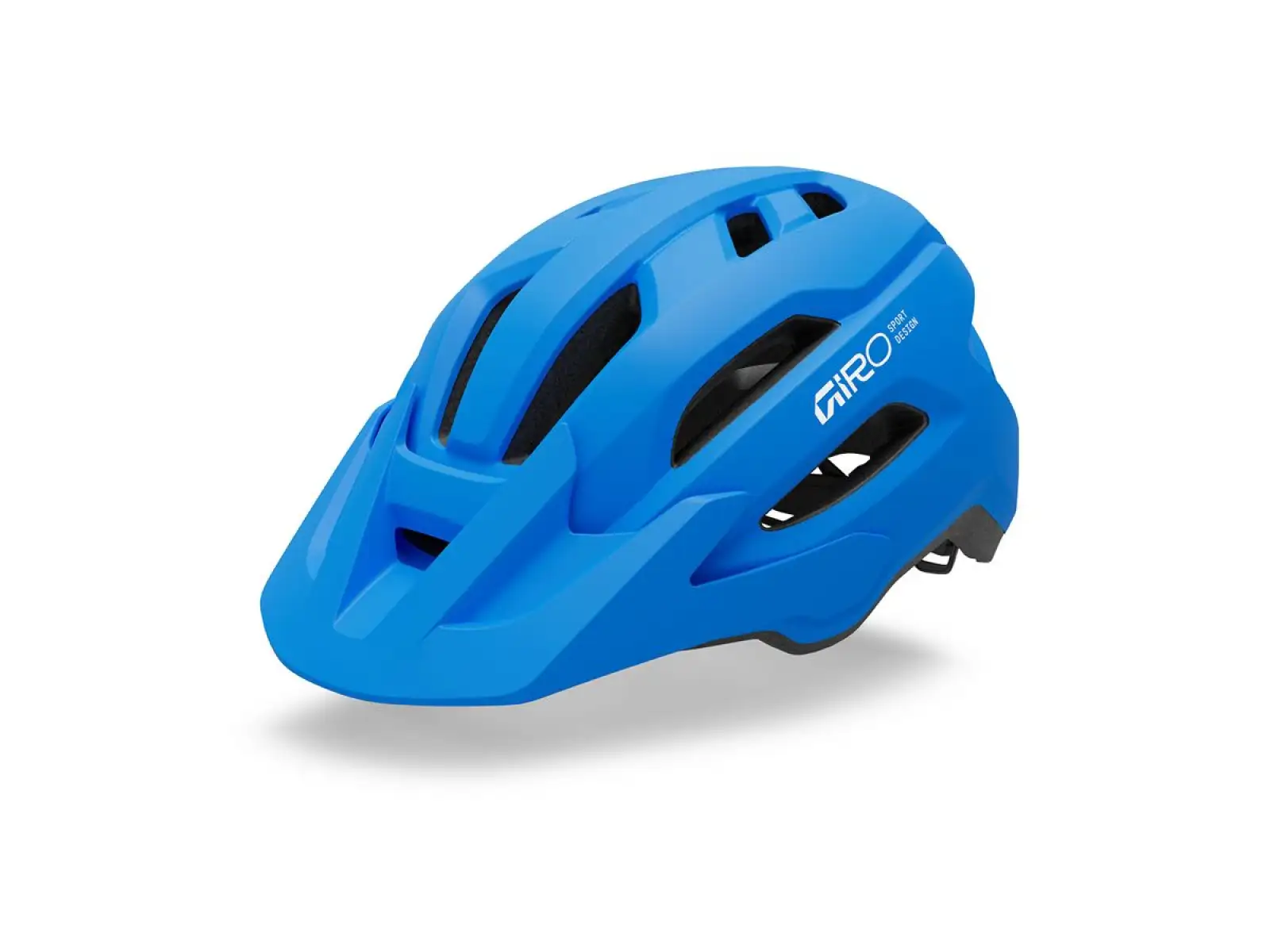 Giro Fixture II kask Mat Blue Jewel