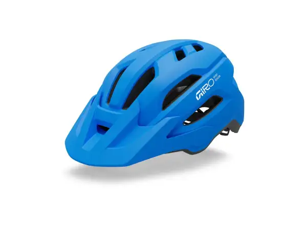 Giro Fixture II kask Mat Blue Jewel