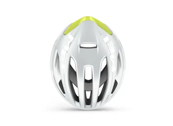 MET Rivale MIPS kask Undyed White/Lime