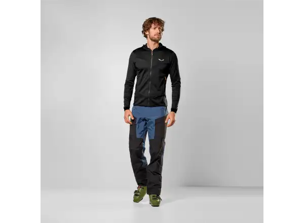 Salewa Sella Crevasse Hooded męska bluza Black Out