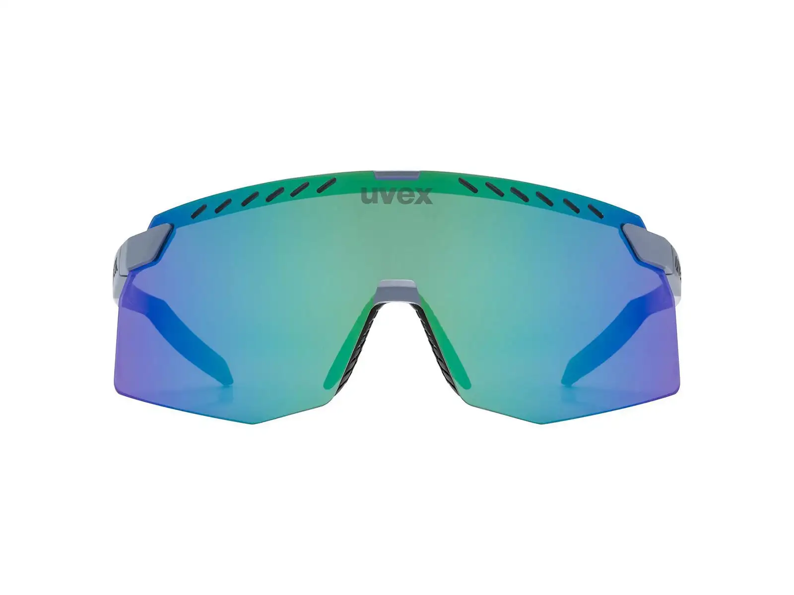 Uvex Pace Stage okulary przeciwsłoneczne Grey Matt/Mirror Green