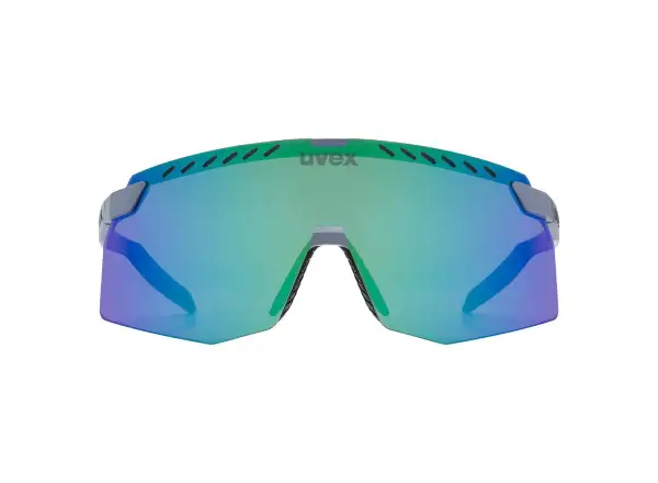 Uvex Pace Stage okulary przeciwsłoneczne Grey Matt/Mirror Green