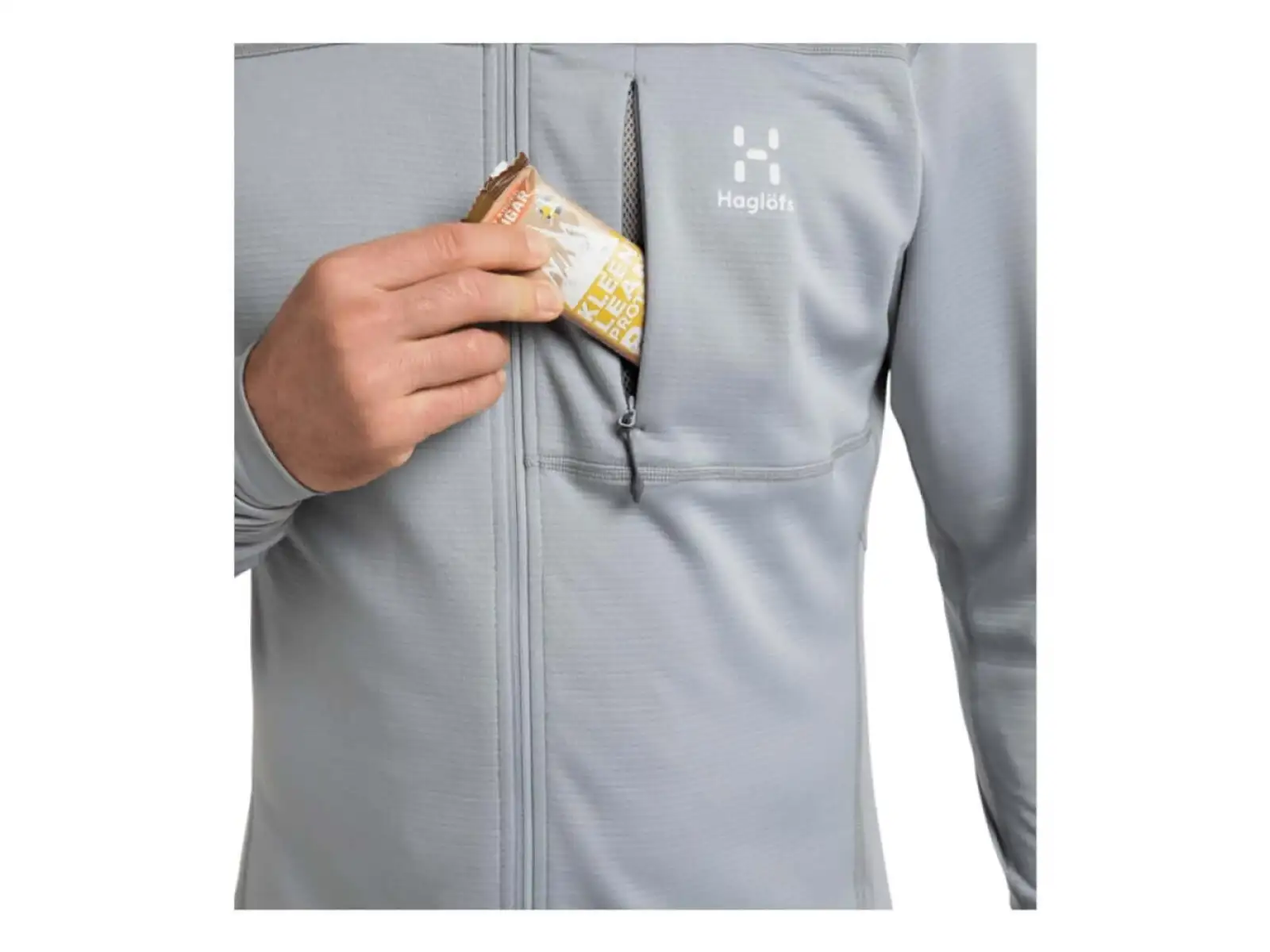 Haglöfs L.I.M Mid Multi Hood męska bluza szara