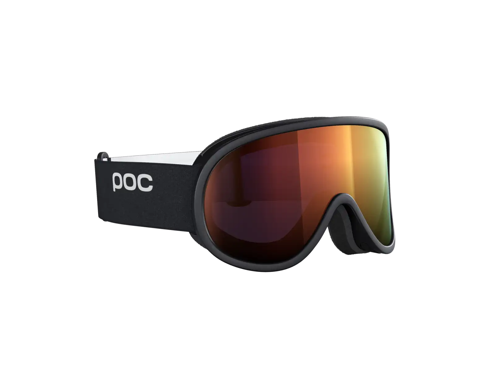 POC Retina gogle narciarskie Uranium Black/Partly Sunny Orange