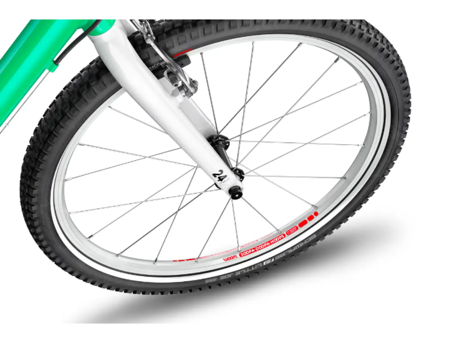Woom 5 rower dziecięcy 24" Mint Green