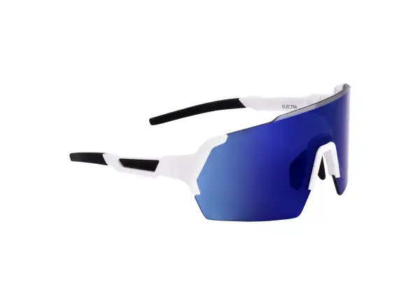 Force Electra okulary biała/niebieskie revo szkło