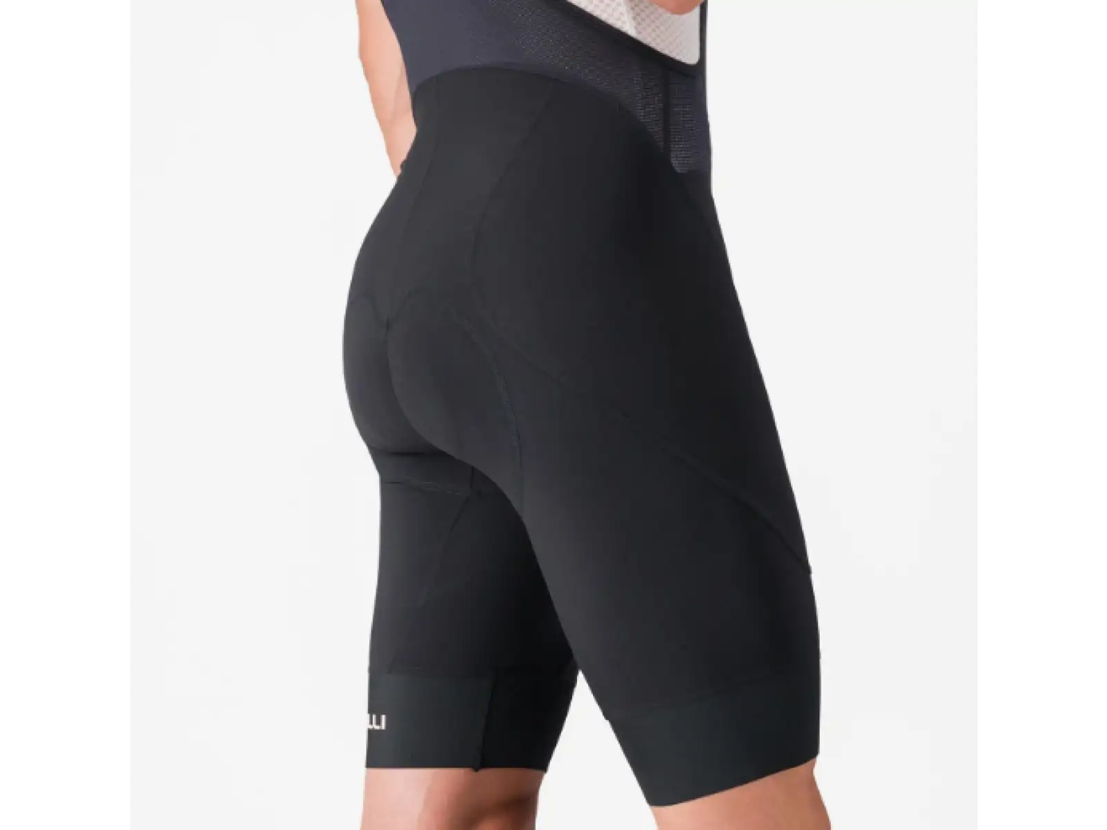 Castelli Endurance 4 męskie spodenki z wkładką i szelkami Black