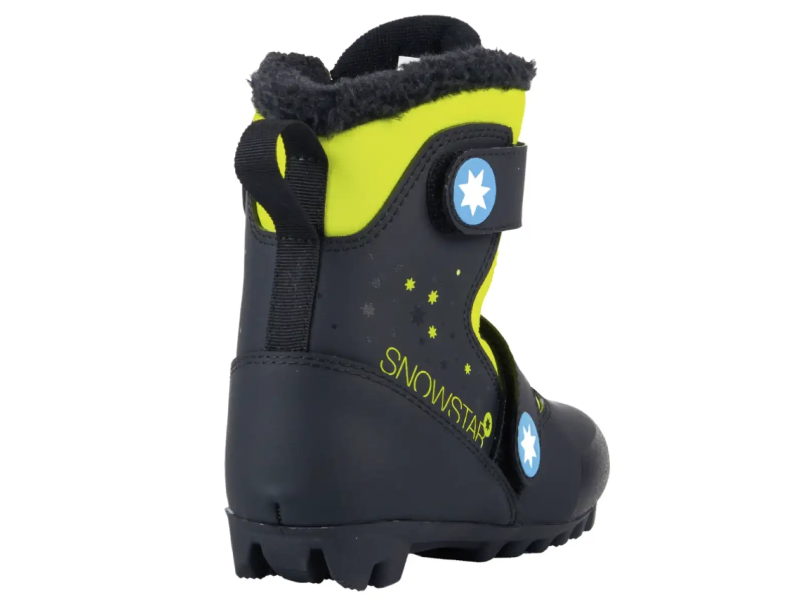 Fischer Snowstar dziecięce buty do nart biegowych Black/Yellow