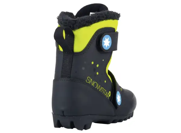 Fischer Snowstar dziecięce buty do nart biegowych Black/Yellow
