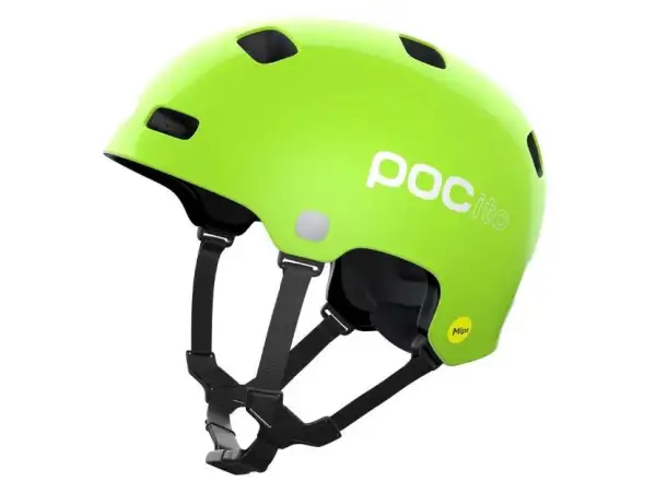 POC POCito Crane MIPS dziecięcy kask Fluorescent Yellow/Green