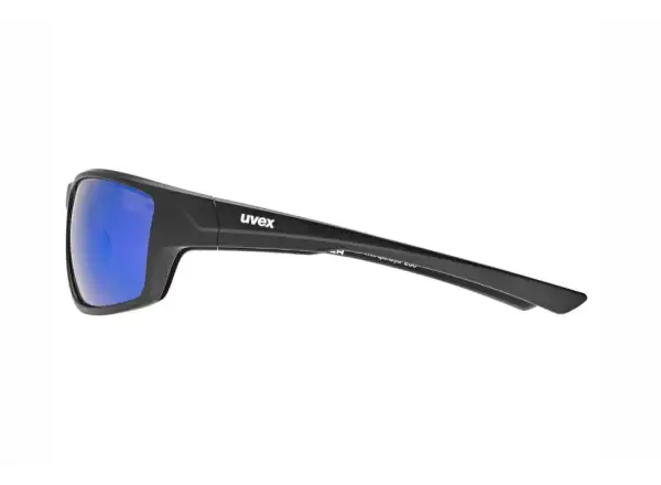 Uvex Sportstyle 230 okulary Black Matt/Mirror Green
