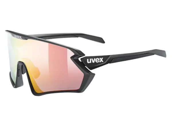 Uvex Sportstyle 231 2.0 Variomatic okulary rowerowe Black Mat/LTM. Red