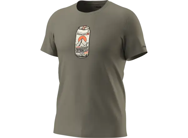Dynafit Graphic Cotton męska koszulka z krótkim rękawem Fallen Rock/Beer Can