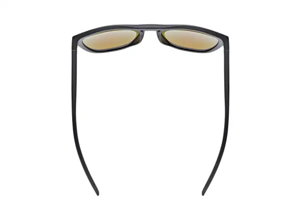 Uvex ESNTL Spirit okulary Black Matt/Mirror Green