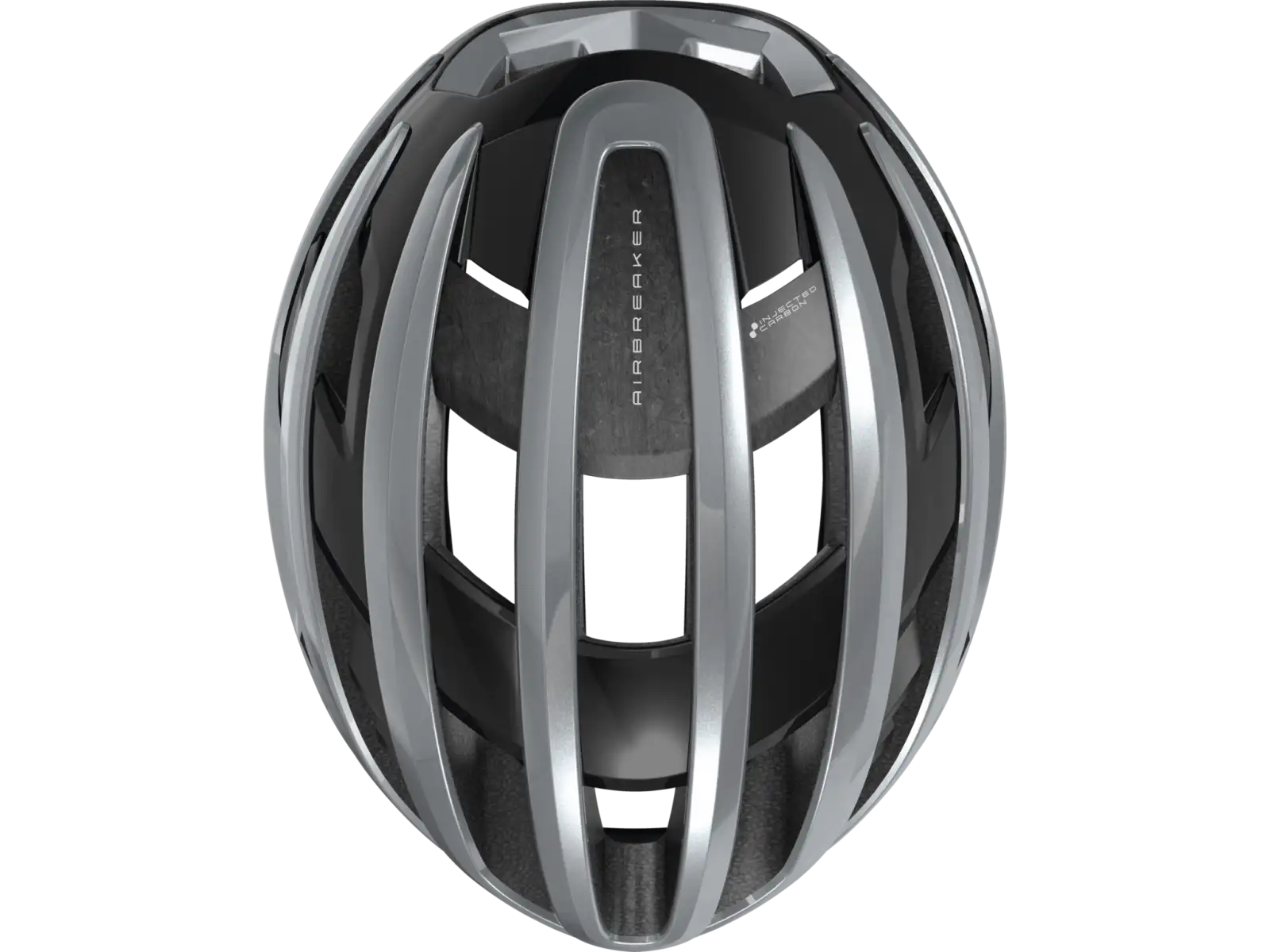 Abus AirBreaker 2.0 kask szosowy Graphite Silver