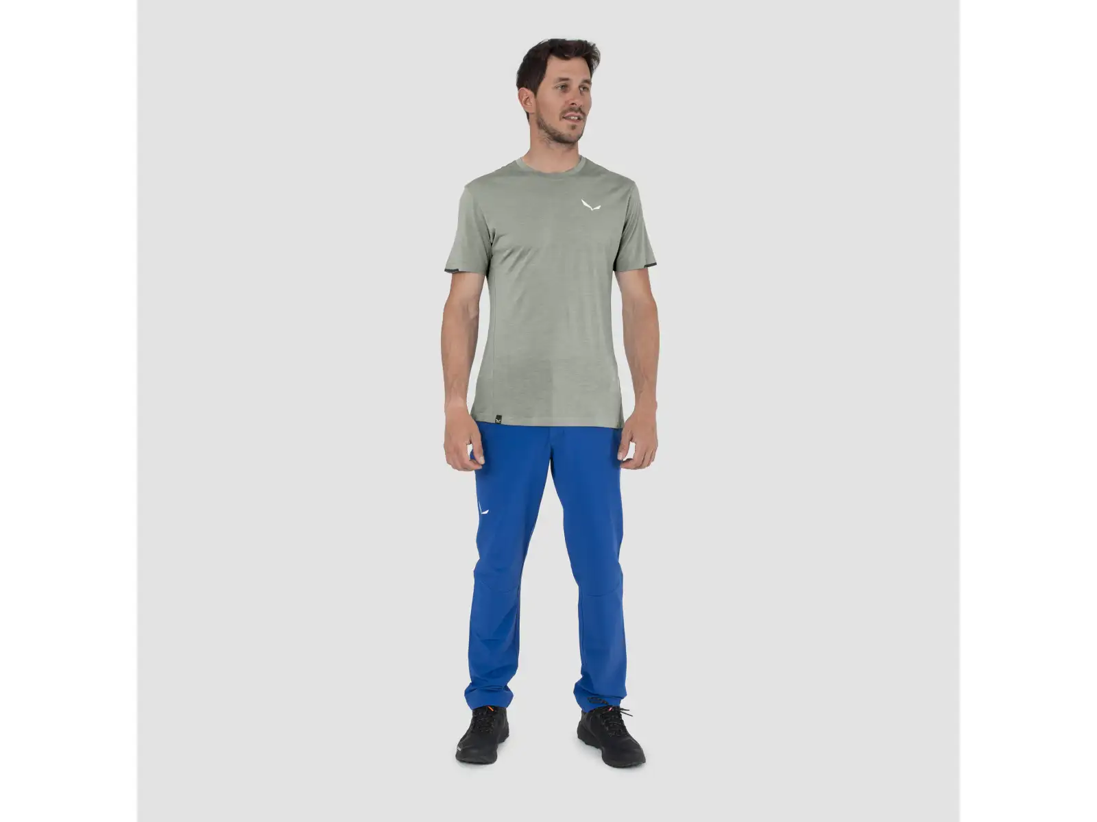 Salewa Pedroc 2 Durastretch Regular męskie spodnie Black Out