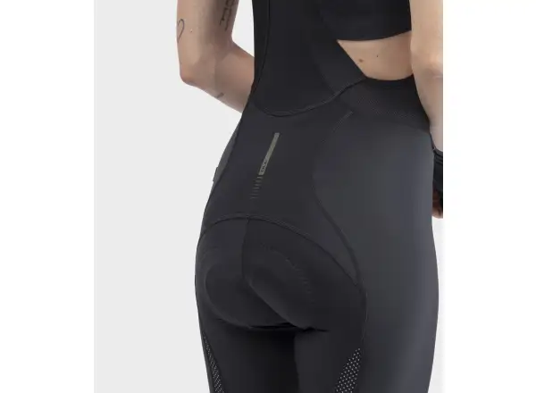 Alé PR-R Green Speed damskie spodenki z wkładką i szelkami Black