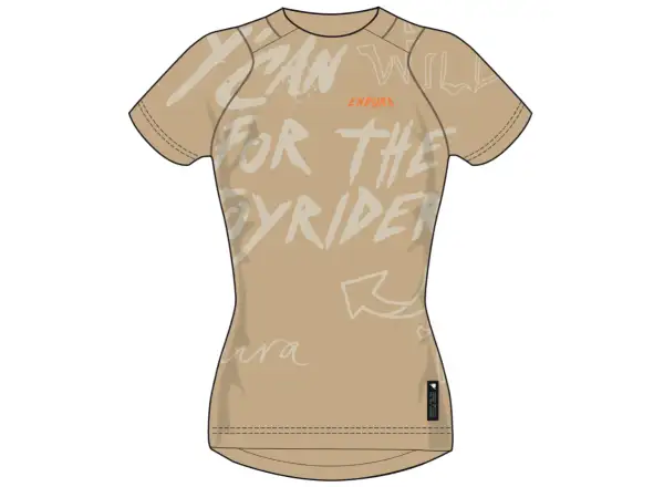 Endura SingleTrack Print Tee BSA damska koszulka krótki rękaw Brown