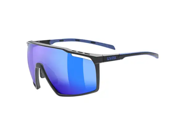 Uvex MTN Perform okulary rowerowe Black Blue M/Mirror Blue