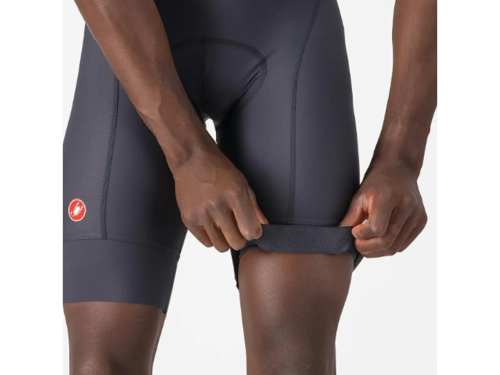 Castelli Competizione 2 męskie spodnie z szelkami Dark Gray