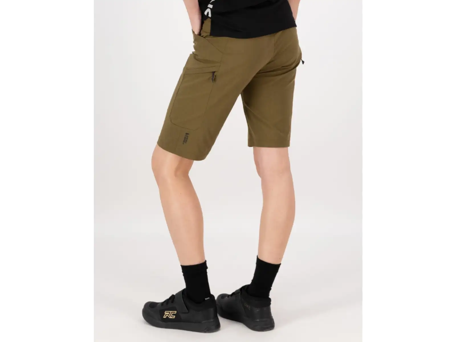 Mons Royale Diversion Merino Trail damskie szorty Dark Olive