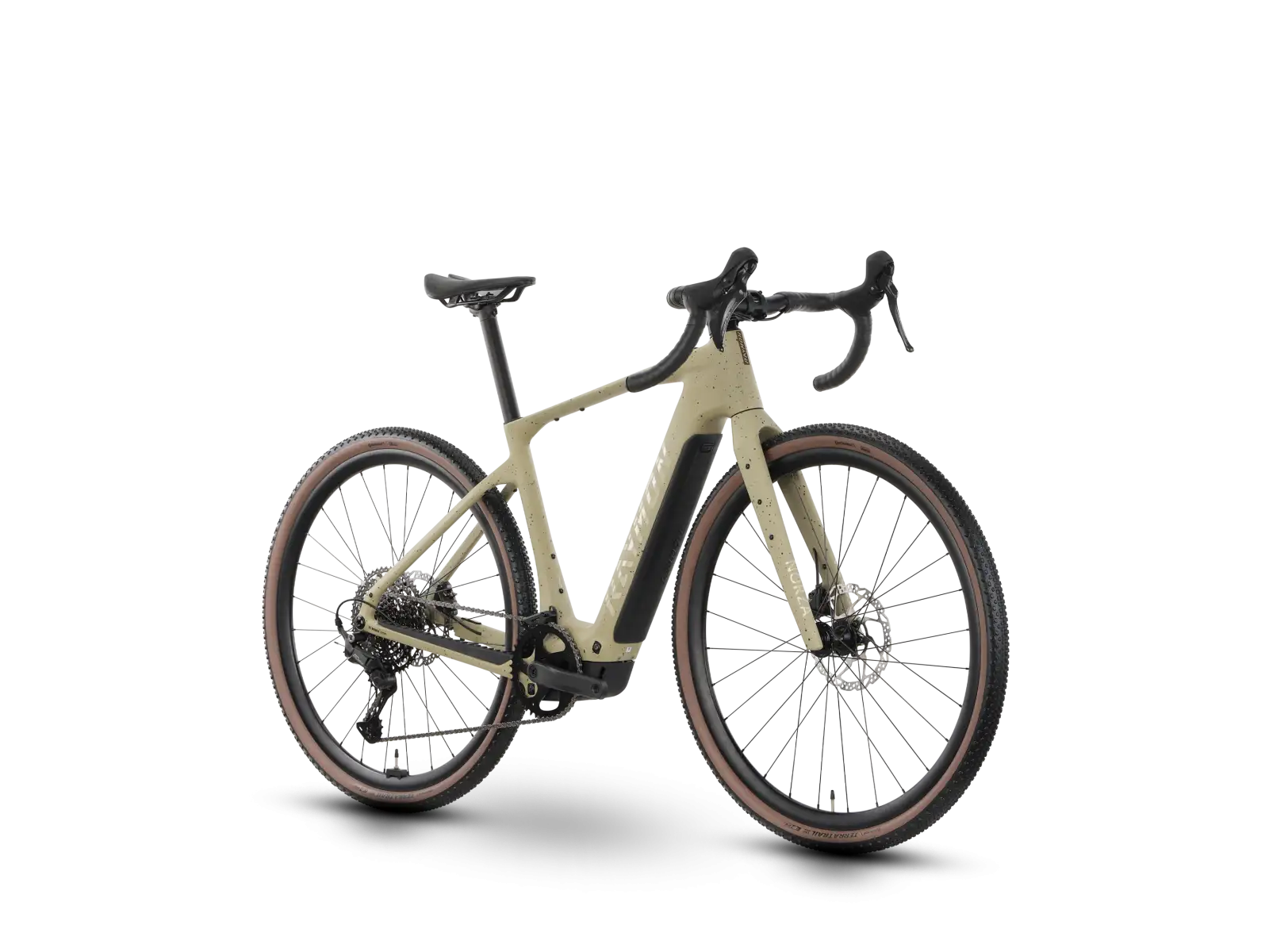 Raymon Norza Comp greige freckels gravel rower elektryczny