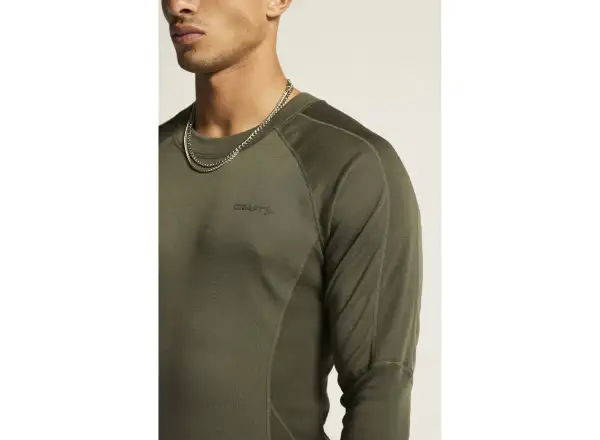 Craft Core Warm Baselayer męski zestaw funkcyjny zielona