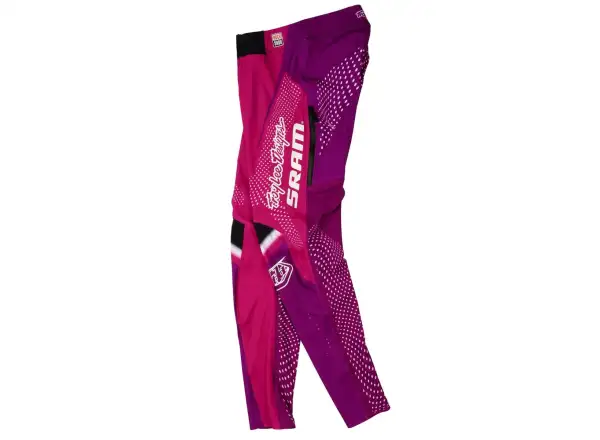 Troy Lee Designs x SRAM Sprint męskie spodnie Radioscape Fuchsia