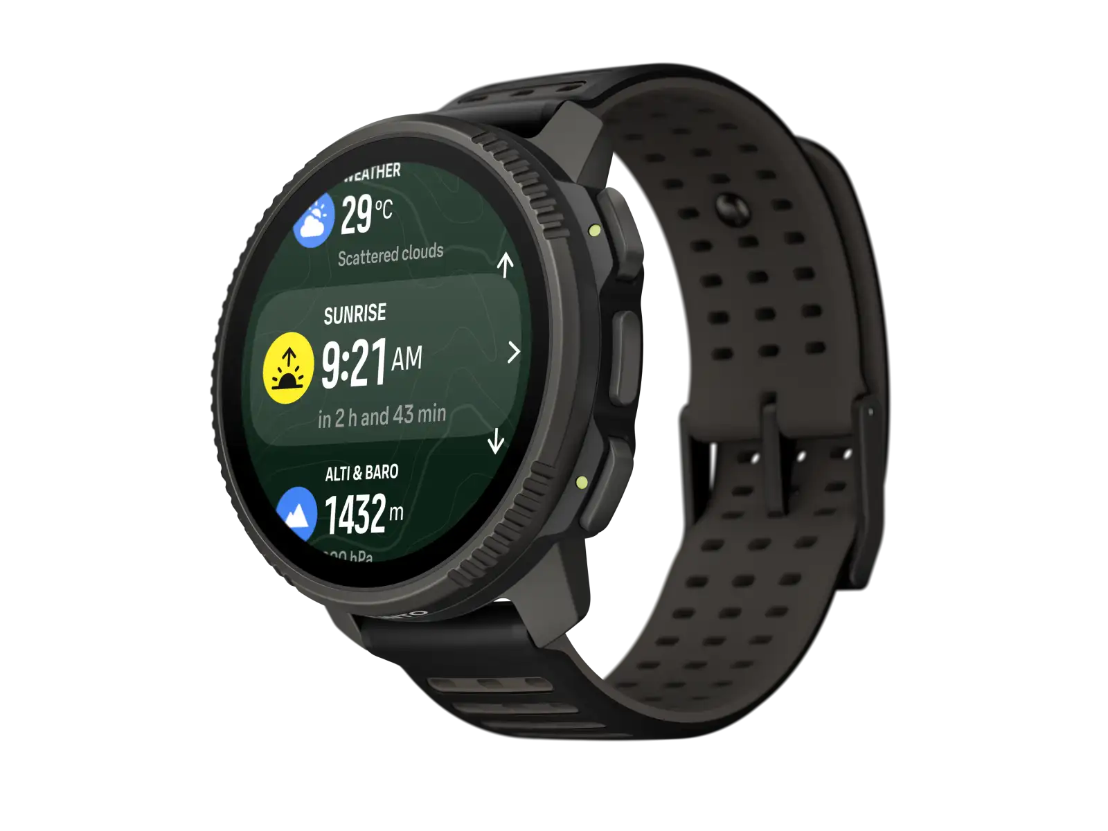 Suunto Vertical 2 Titanium smartwatch Black