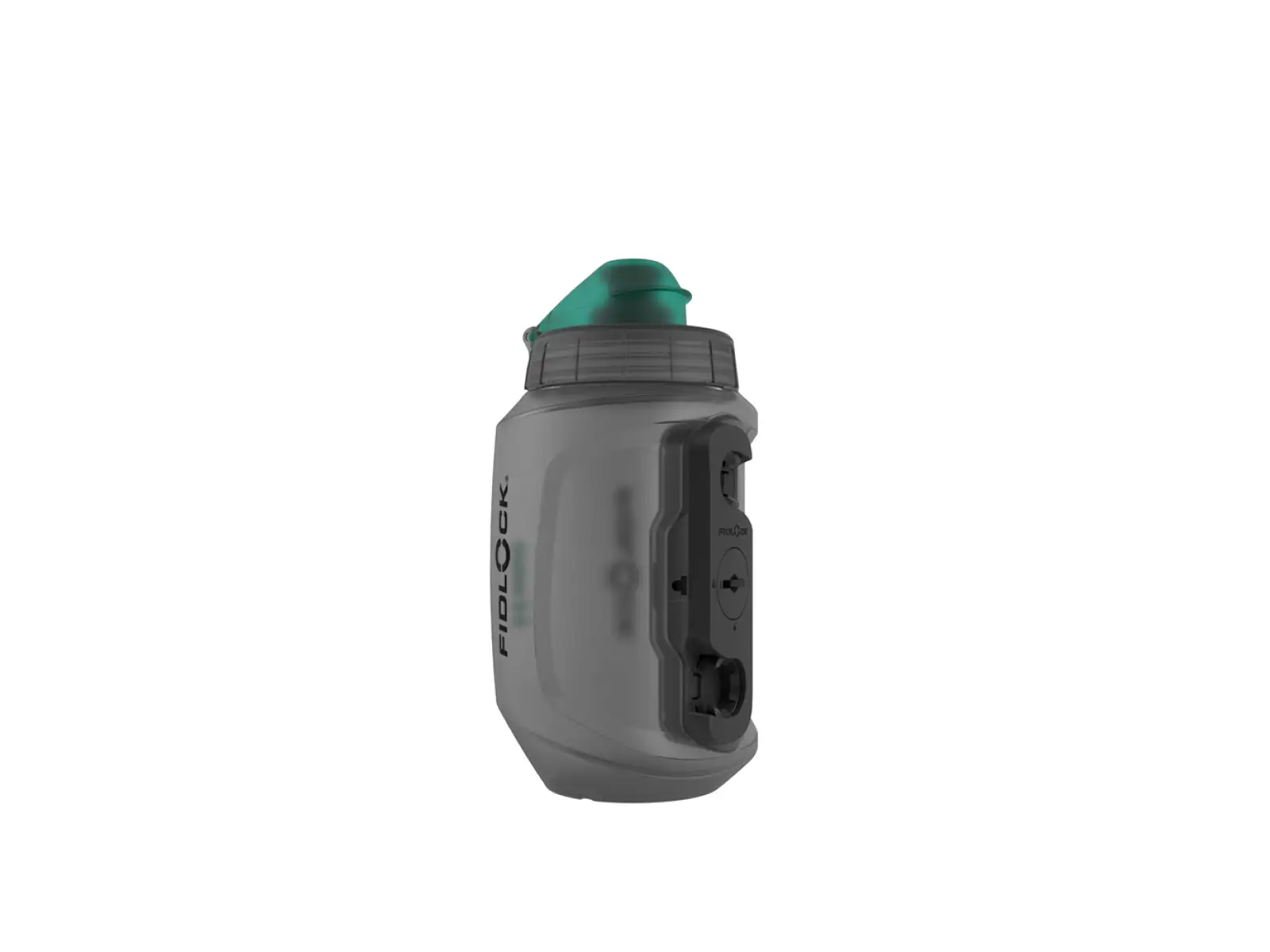 Fidlock Twist zestaw antybakteryjna butelka Smoke 550 ml + baza na ramę