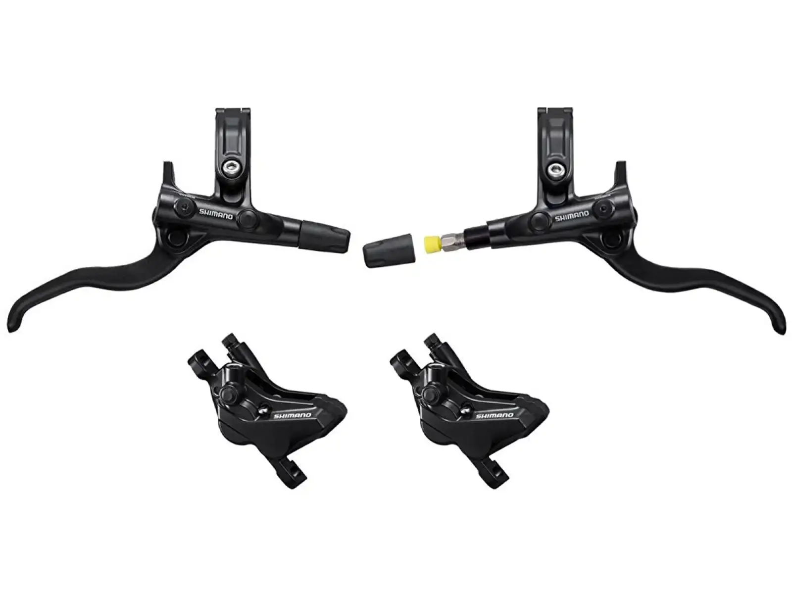 Shimano Deore MT420 przedni + tylni J-kit hamulec tarczowy