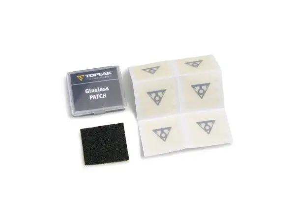 Topeak samoprzylepne łatki 6 szt+papier ścierny