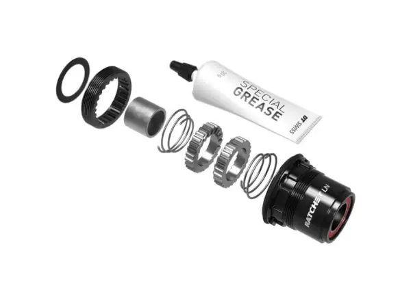 DT Swiss Kit Ratchet LN Sram XD MTB Alu - zestaw konwersyjny piast 3pawls na Ratchet LN 36z