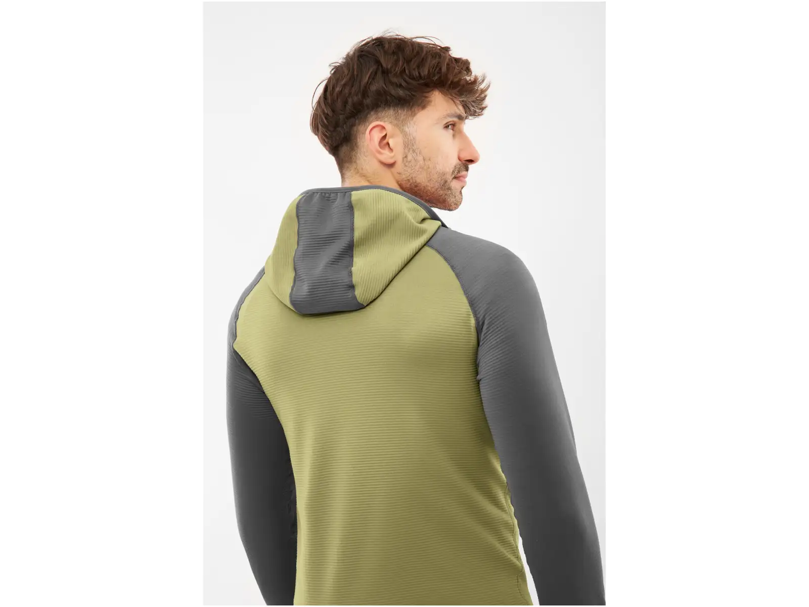 Viking Birger męska bluza Olive/Grey