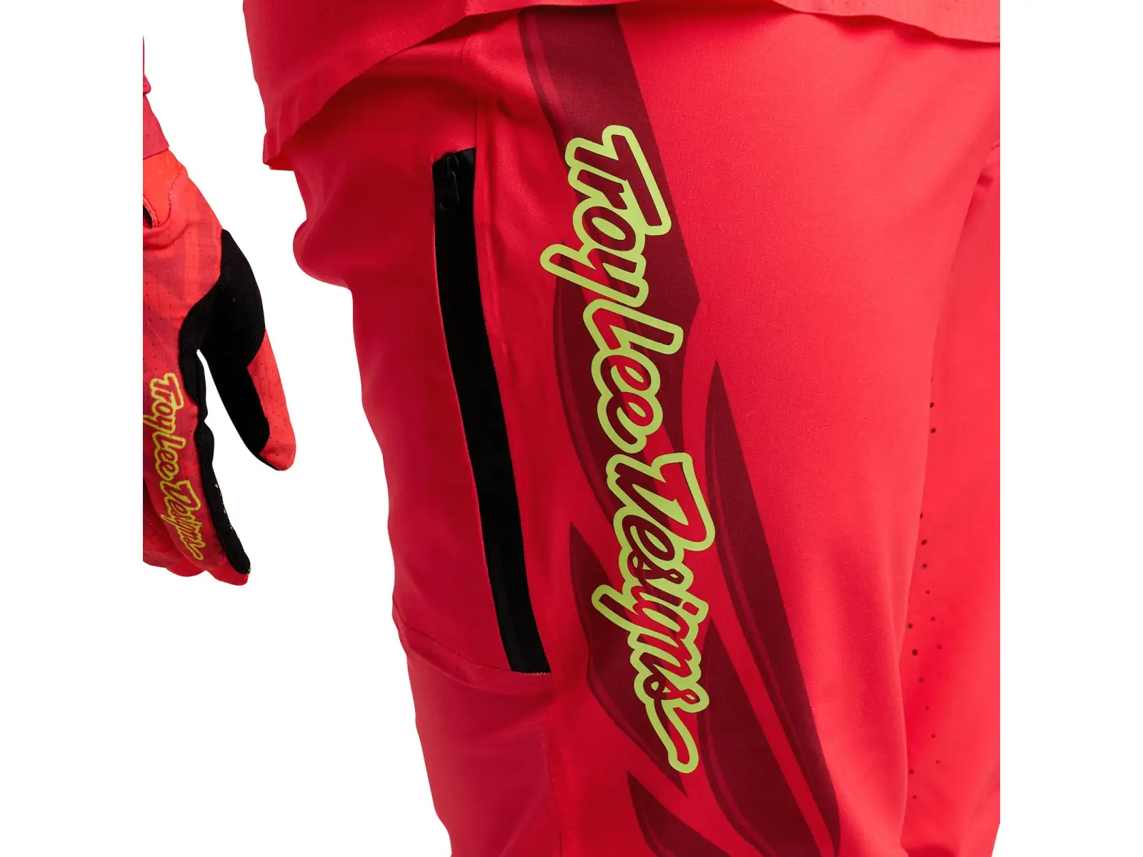 Troy Lee Designs Sprint Ultra Ghostwing męskie spodnie Infra Red