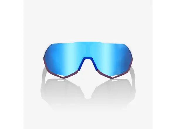 100% S2 okulary sportowe TotalEnergies Matte White/Metallic Blue/Blue Multilayer