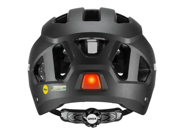 Uvex City Stride mips (Hiplok ready) kask Black Matt